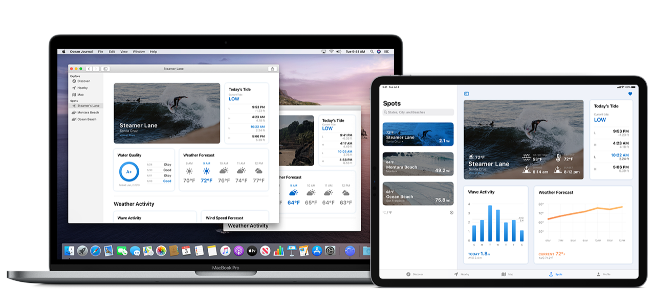 side by side photo app for mac